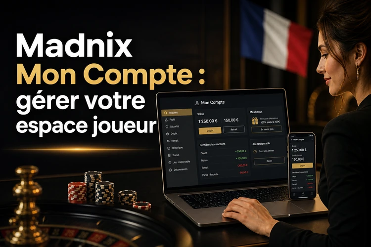 Madnix Mon Compte : gérer votre espace joueur
