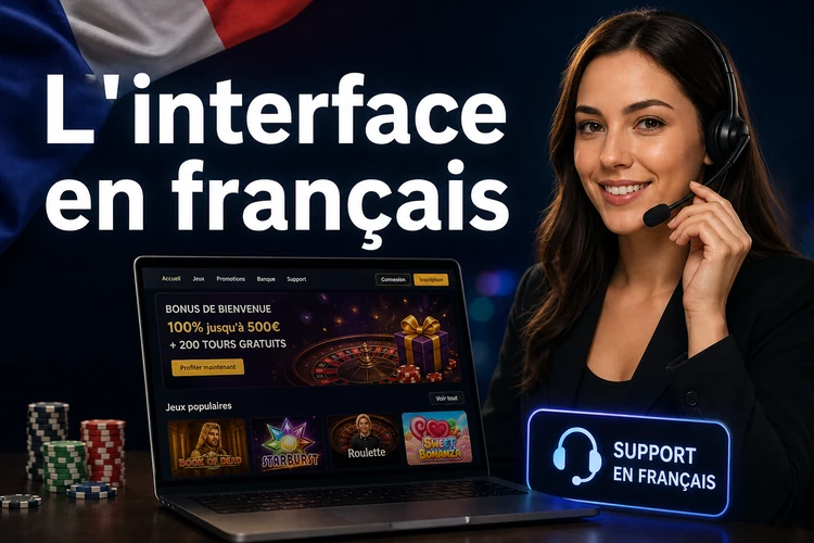 L'interface en français